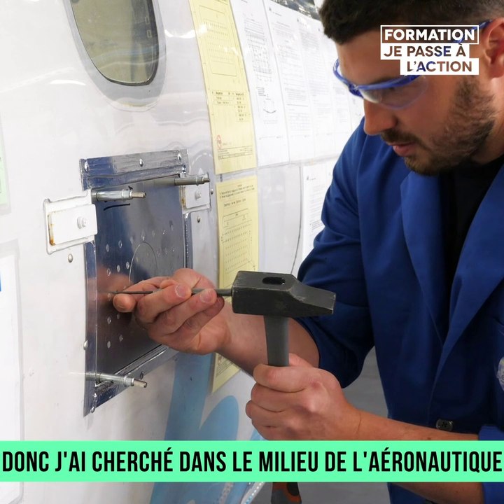 Mon histoire de formation | David, de la pâtisserie à l'aéronautique