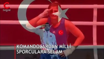 Komandolardan milli sporculara selam
