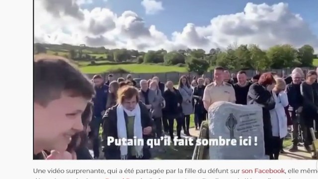 Insolite : la blague d'un Irlandais à son enterrement