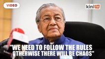 Dr M: They can demonstrate but there are other places to do that