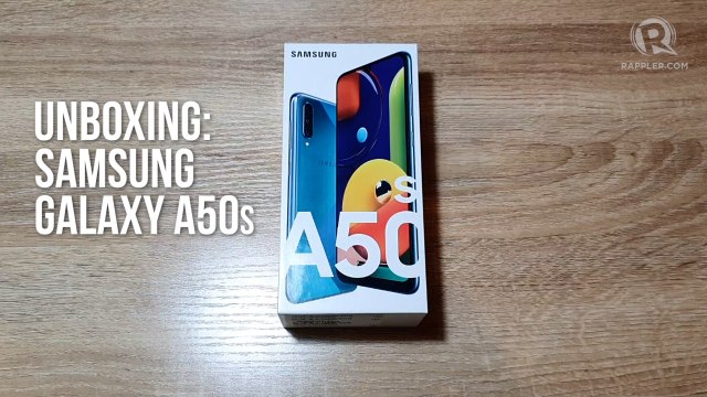 Unboxing: Samsung Galaxy A50s