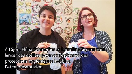 Dijon : un atelier pour apprendre à confectionner des protections hygiéniques