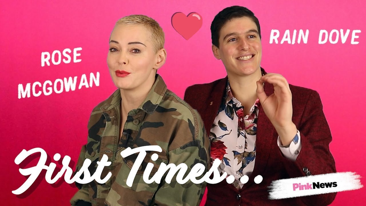 Rain Dove and Rose McGowan | First Times