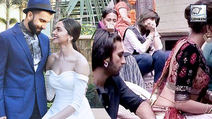 Ranveer Singh Caught Staring At Deepika Padukone's Waist