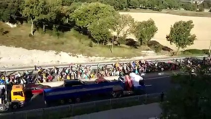 Pas de la Marxa per la Llibertat per Malla