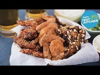 Test Kitchen: Korean Fried Chicken In 3 Ways | Yummy PH