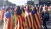 Cinco marchas separatistas recorren desde hoy 100 kilómetros hasta Barcelona