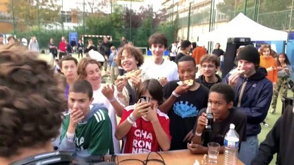 Inauguration du skatepark Charonne