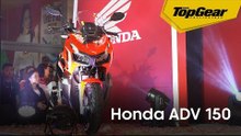 The Honda ADV 150 scooter is priced at P149,000