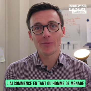 Mon histoire de formation | David, responsable d'une agence de propreté