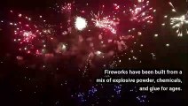 Guy Fawkes Night - What gives fireworks different colours?