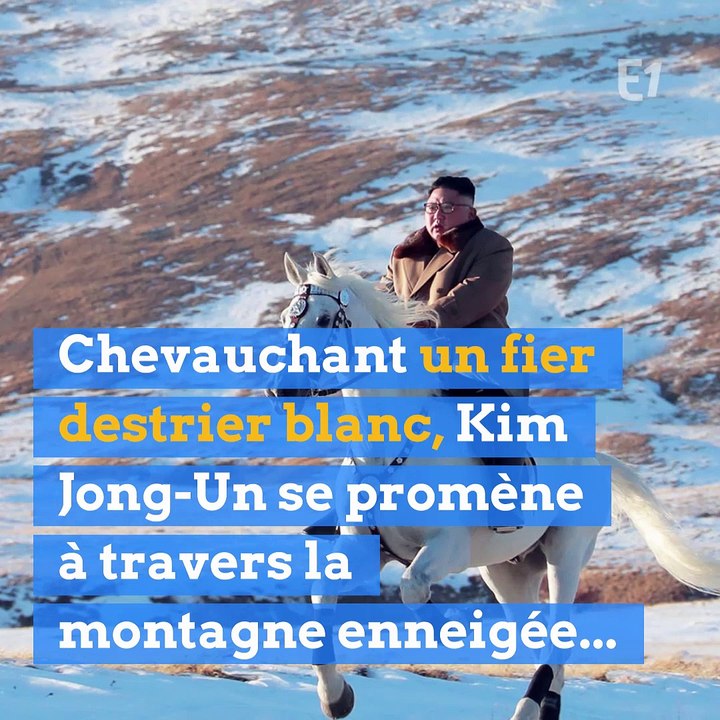 La balade à cheval de Kim Jong-Un intrigue les observateurs