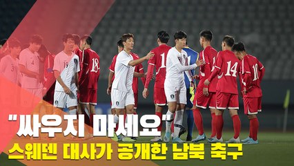 [월드줌인] "싸우지 마세요"…스웨덴 대사가 공개한 남북 축구