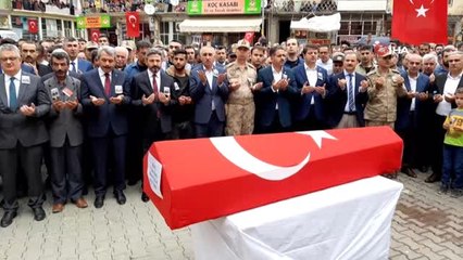 Adıyaman şehidi son yolculuğuna uğurlandı