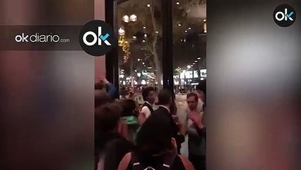 Boicot al Hotel Condes de Barcelona por acoger a los CDR que se enfrentaban a la Policía