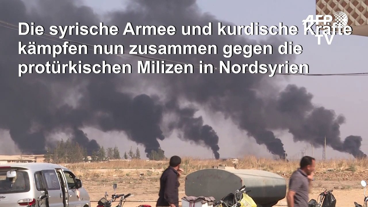 Aktivisten: Syrische Armee und kurdische Kräfte kämpfen 'gemeinsam'