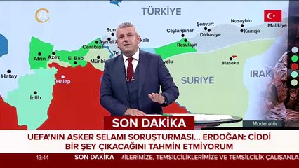 UEFA'nın asker selamı soruşturması...