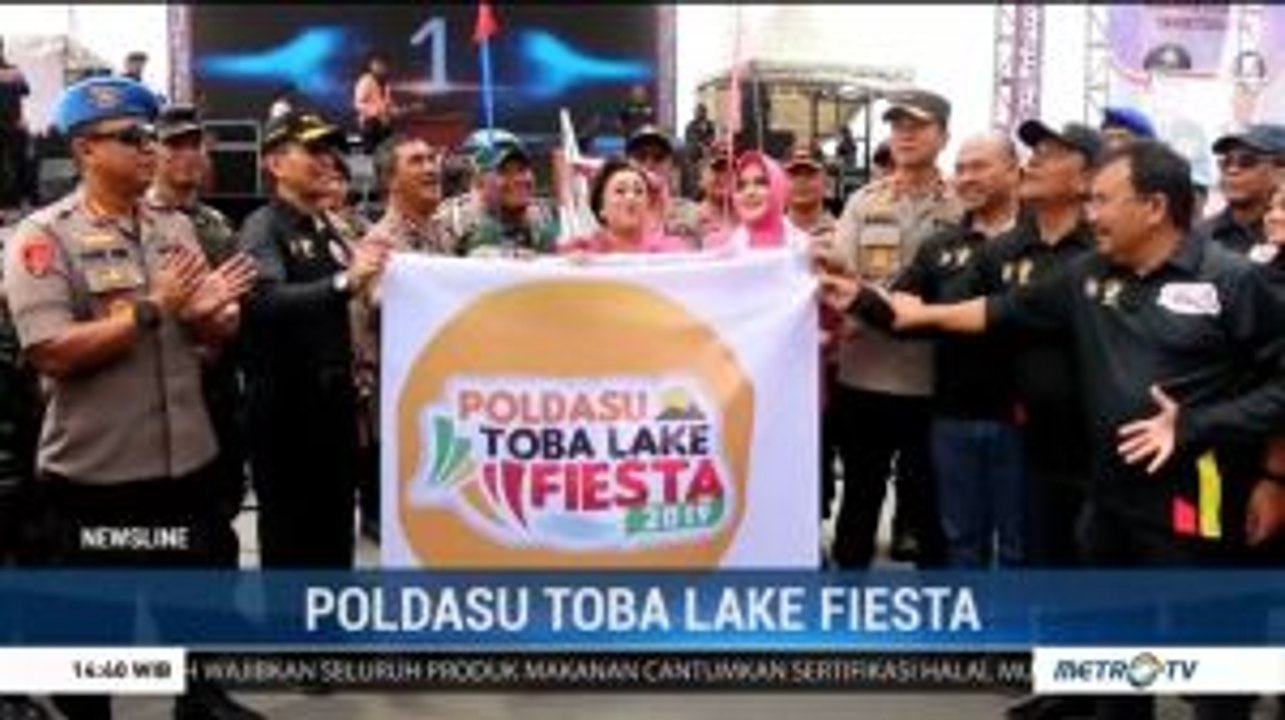 Kapolda Sumut Resmikan Acara Toba Lake Fiesta
