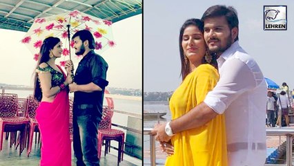 अरविंद अकेला कल्लू और पूनम दुबे करते दिखे रोमेंस,फोटोज हुए वायरल