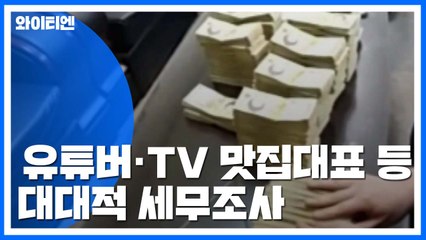'탈세하고 호화생활' 연예인·유튜버·TV맛집대표 등 122명 세무조사 / YTN