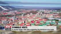 Kim visited symbolic sites suggesting big decisions are to be made