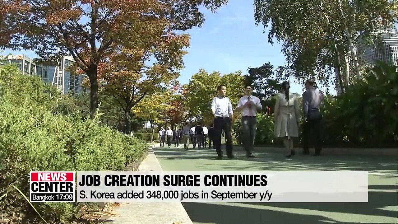 Highest employment rate for September in 23 years with 348,000 new jobs added