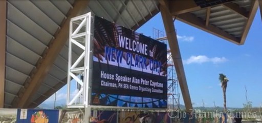 The New Clark City Sports Complex in Capas, Tarlac