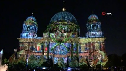 - Berlin Işık Festivali renkli görüntülere sahne oldu