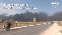 Les forces kurdes brûlent du carburant alors que la Turquie poursuit son offensive