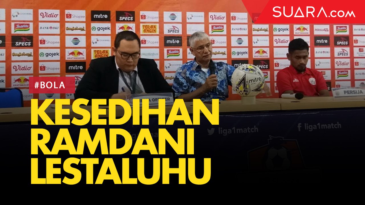 Kesedihan Ramdani Lestaluhu atas Amburadulnya P...