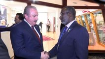 Tbmm başkanı şentop, cibuti ulusal meclis başkanı mohamed ali houmed ile görüştü