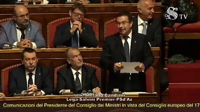 Candiani - Conte non ha detto nulla, simbolo della supercazzola di questo Governo (16.10.19)