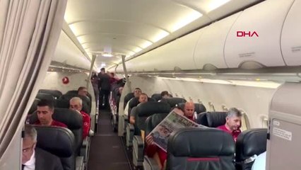 Spor thy pilotlarından a milli futbol takımı'na anlamlı tebrik