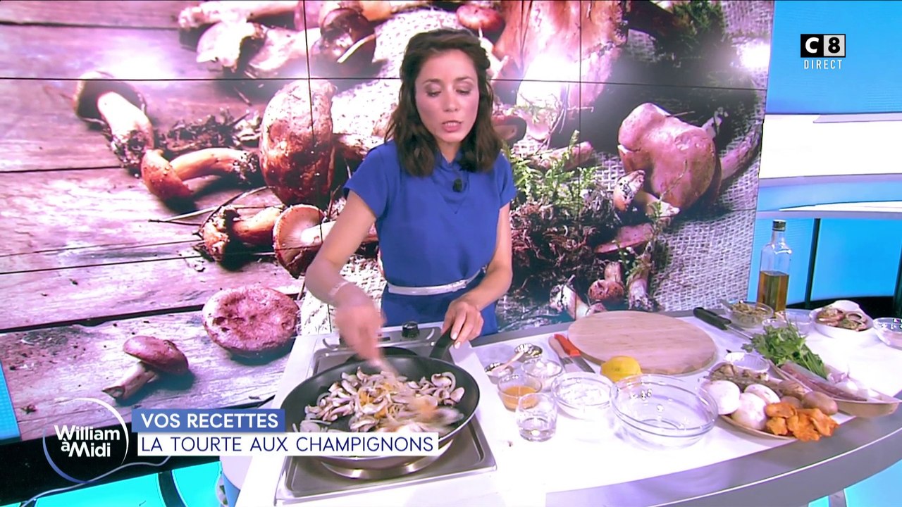 La tourte aux champignons