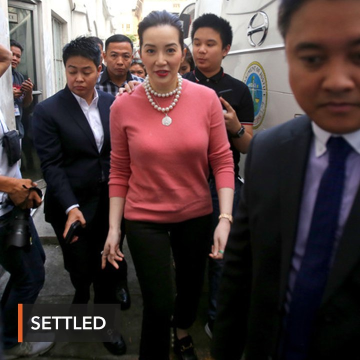 Kris Aquino and Nicko Falcis 'settle financial issues' and 'work out personal differences'