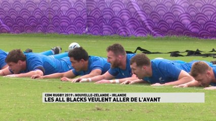 Les All Blacks veulent aller de l'avant