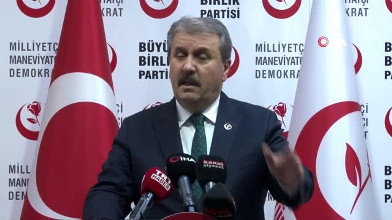 BBP Genel Başkanı Destici: "O artık bizim gözümüzde Kuzey Kıbrıs Türk Cumhuriyeti Cumhurbaşkanı...
