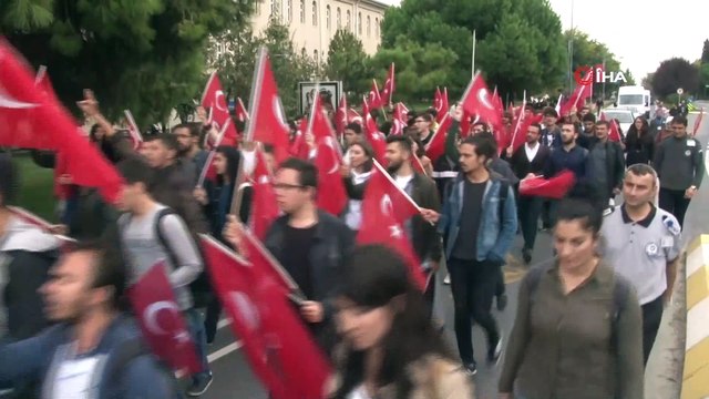 Barış Pınarı Harekatı’na üniversite öğrencilerinden destek