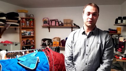 Guillaume Boulesteix, cavalier et créateur de l'activité LBG Sellerie à Bettborn