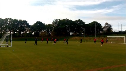 Training at FC Halifax Town