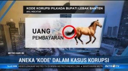 Aneka 'Kode' dalam Kasus Korupsi