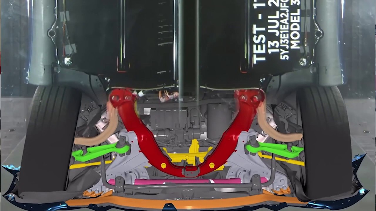 Présentation du Crash Lab de Tesla