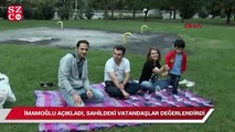 Sahilde mangal yasağı tartışması