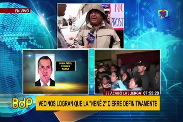 VMT: municipio clausura definitivamente prostíbulo 'La Nené 2'