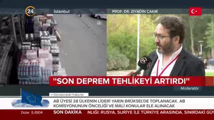İstanbul'da beklenen büyük deprem