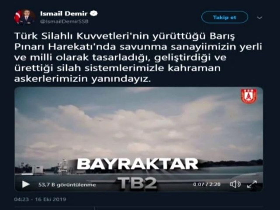 Türkiye'ye karşı ambargo uygulayan ülkelere ders gibi video