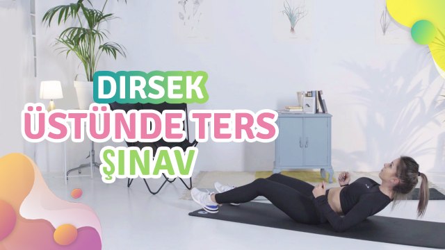 Dirsek üstünde ters şınav - Sağlığa bir Adım