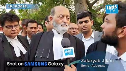 Senior Advocate Zafaryab Jilani on arguments by Muslim side