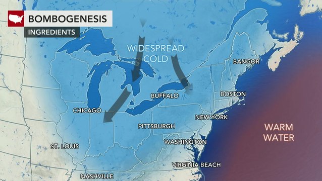 Bernie breaks down 'bombogenesis' set to take place