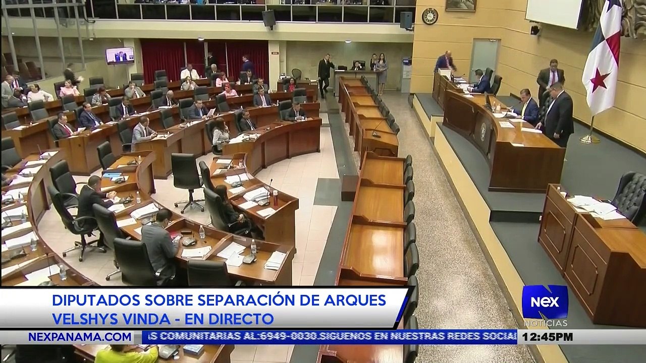 Diputados sobre separación de Arquesio Arias - Nex Noticias